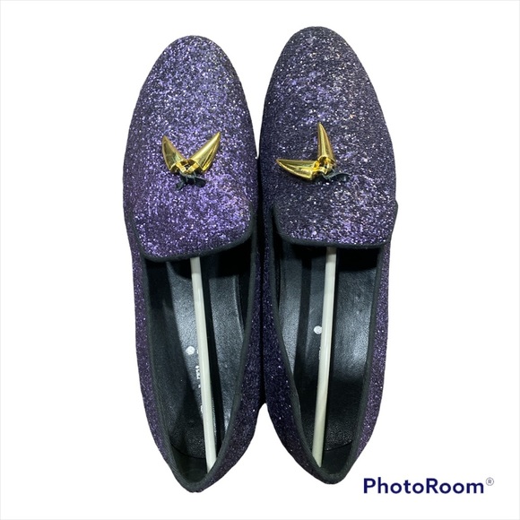 cool tiro Other - Cool Tiro Men’s EU size: 47 purple glitter tassel swagger loafers